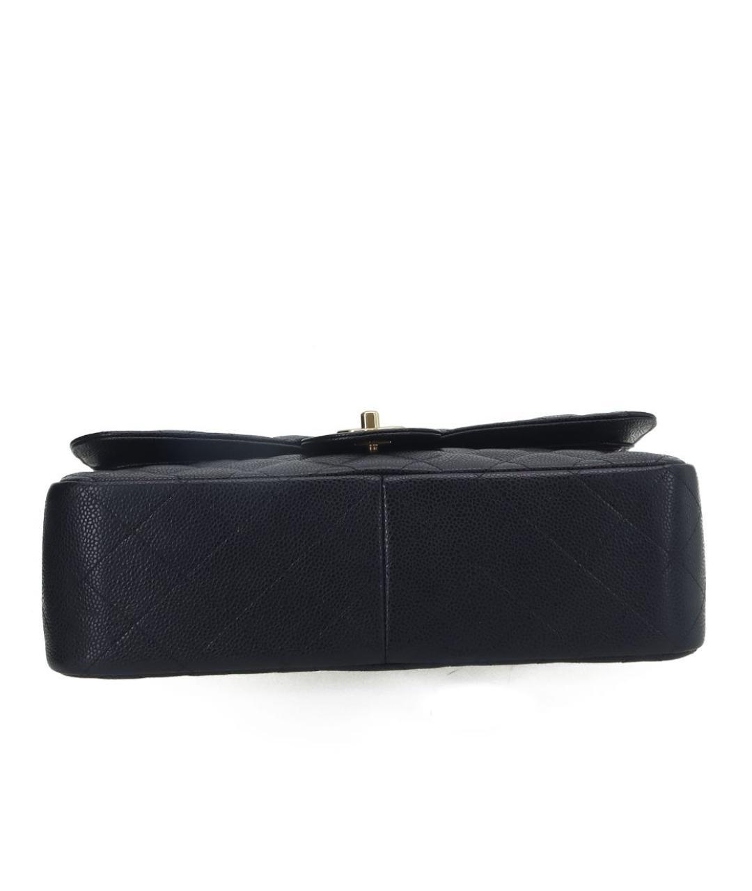 CHANEL Черная кожаная сумка через плечо, фото 5