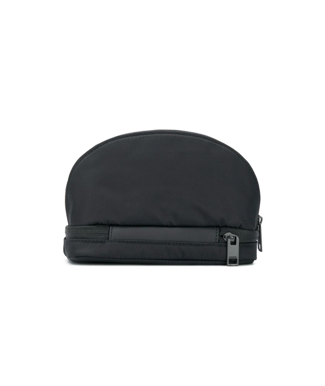 DIESEL Черная синтетическая косметичка, фото 4