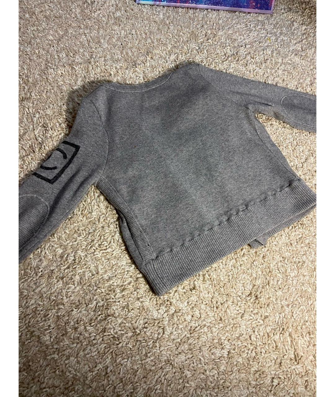 CHANEL Серый шерстяной кардиган, фото 2