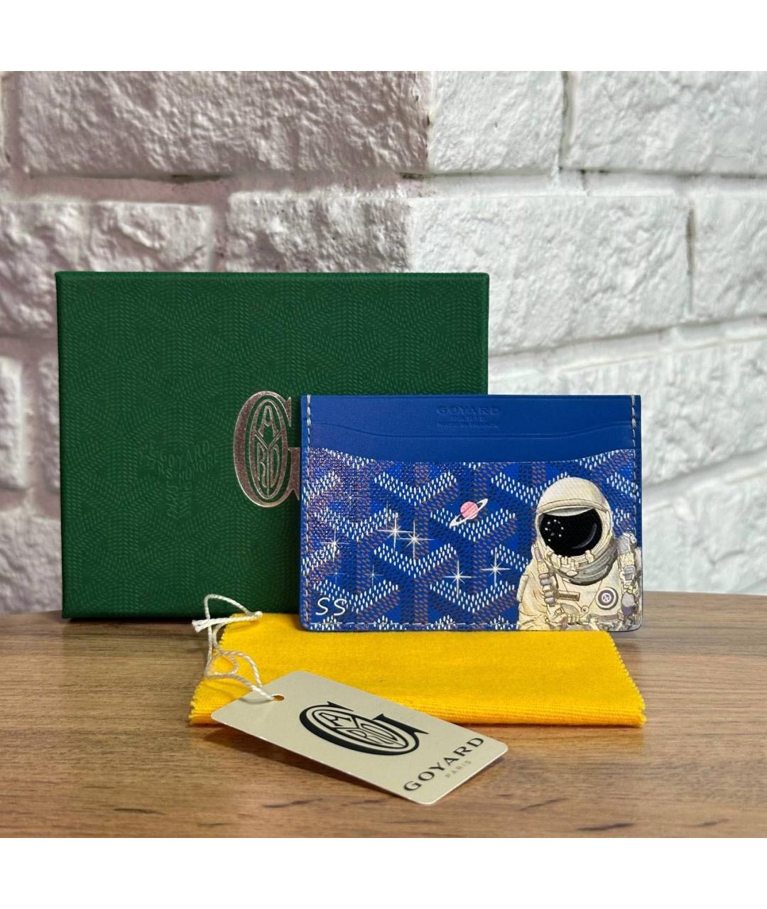 GOYARD Синий кардхолдер, фото 2