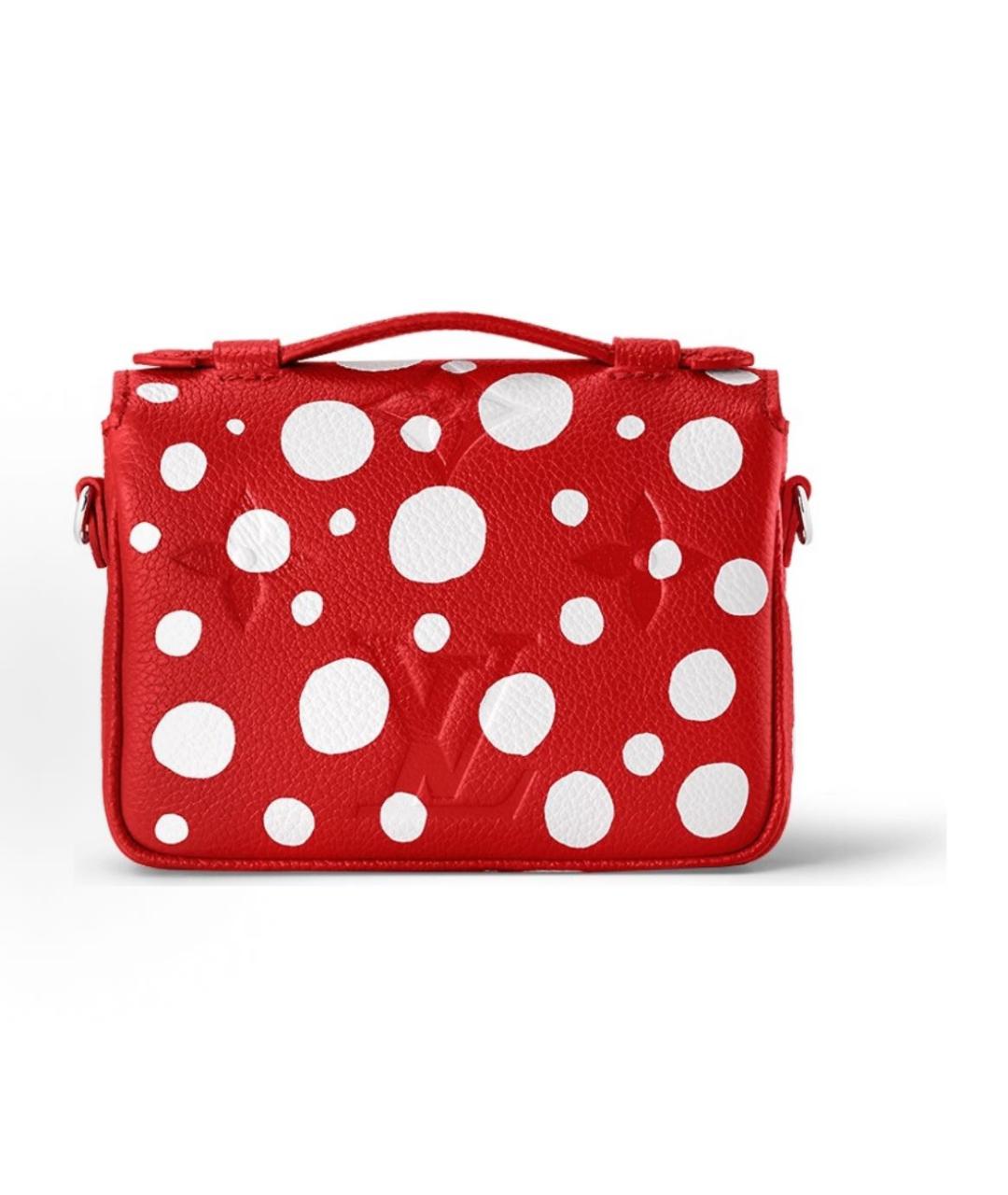 LOUIS VUITTON Красная сумка через плечо, фото 2