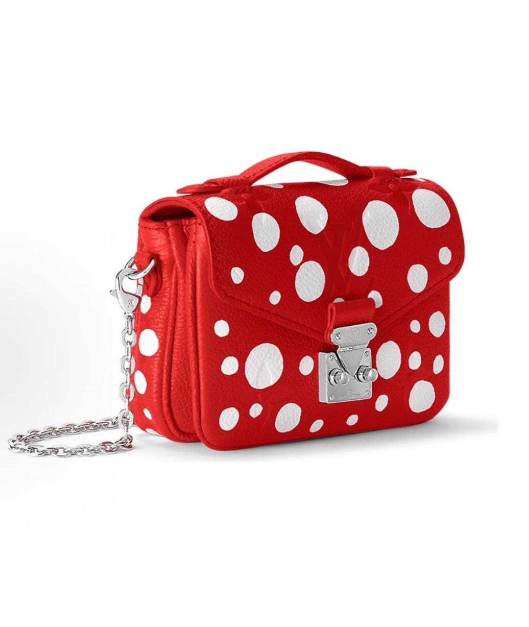 LOUIS VUITTON Красная сумка через плечо, фото 6