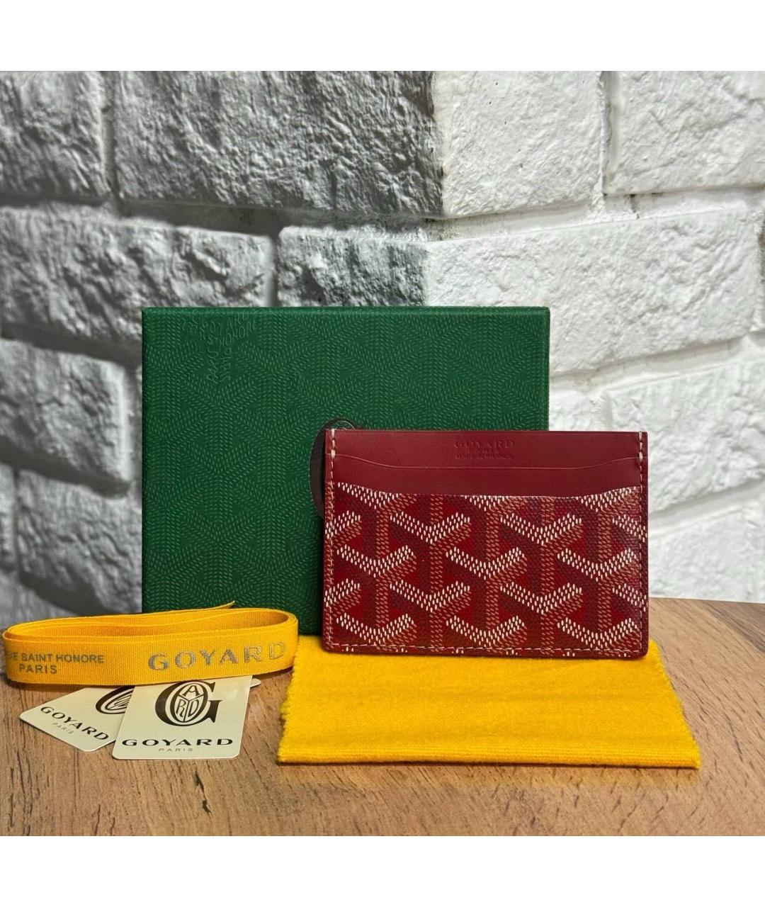 GOYARD Красный кардхолдер, фото 2