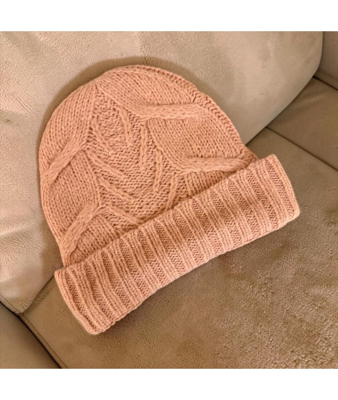 ESCADA Розовая шерстяная шапка, фото 4