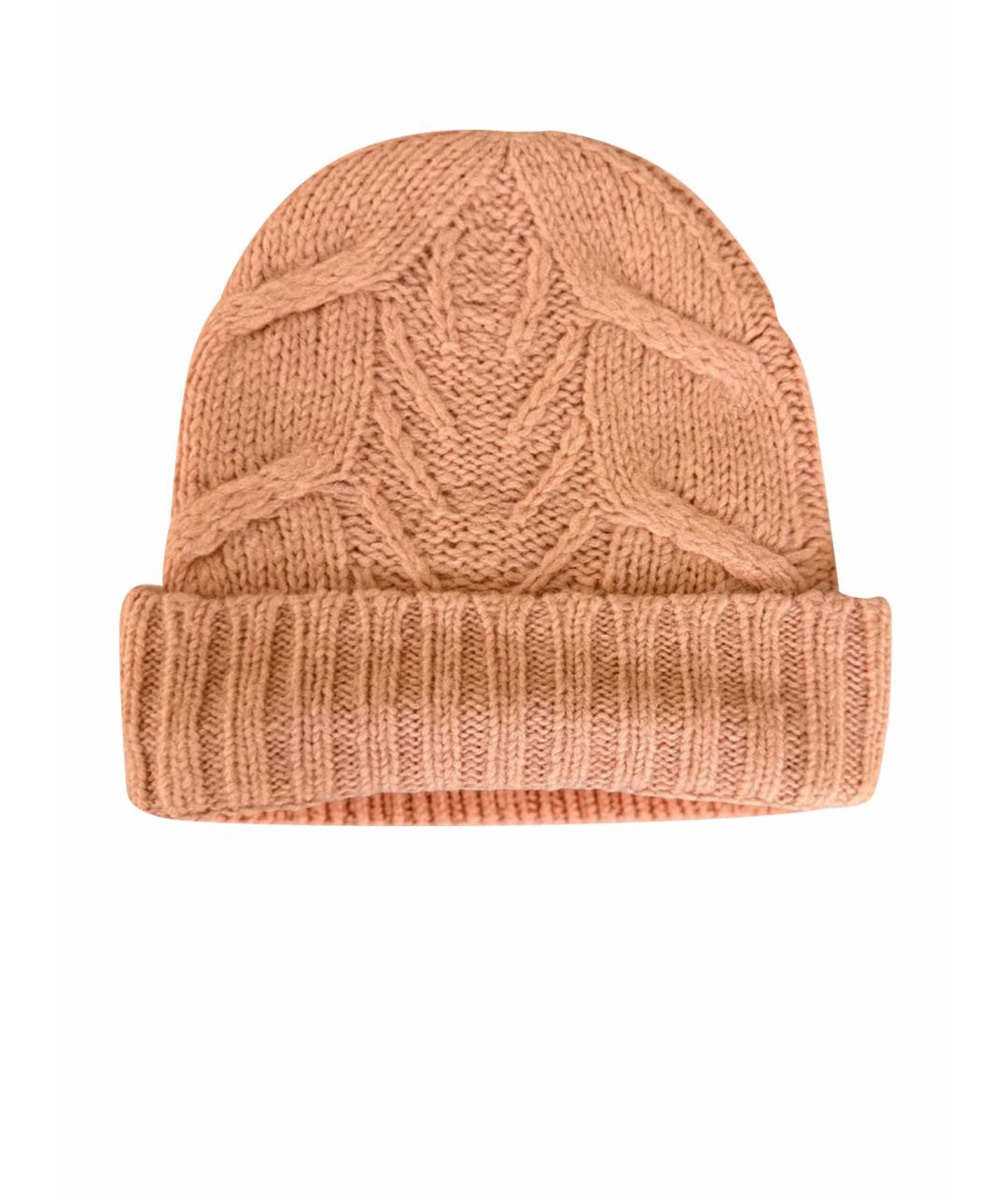 ESCADA Розовая шерстяная шапка, фото 1