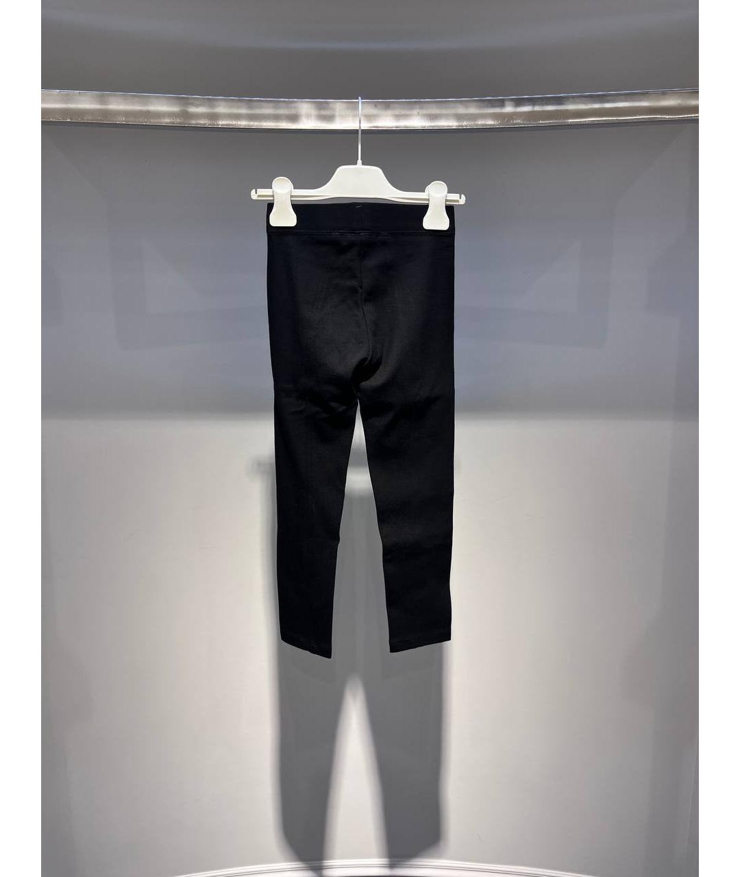 MONNALISA Черные синтетические брюки и шорты, фото 3