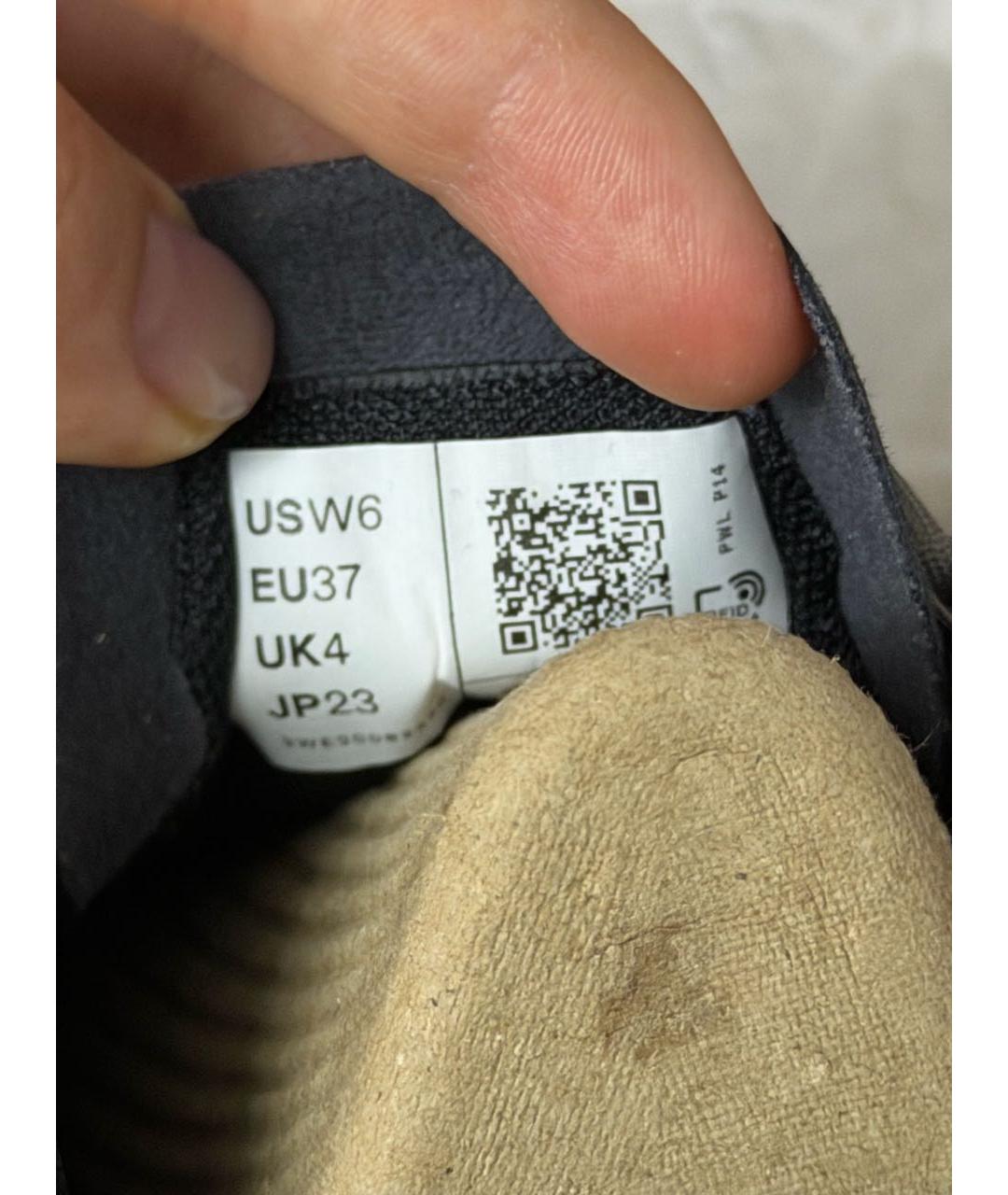 ON Коричневые текстильные кроссовки, фото 5