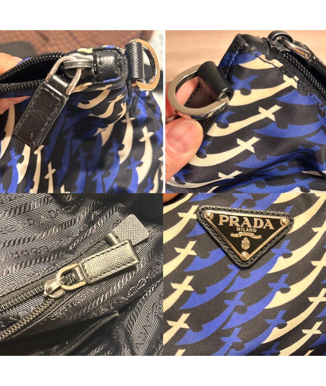PRADA Мульти тканевая сумка тоут, фото 7
