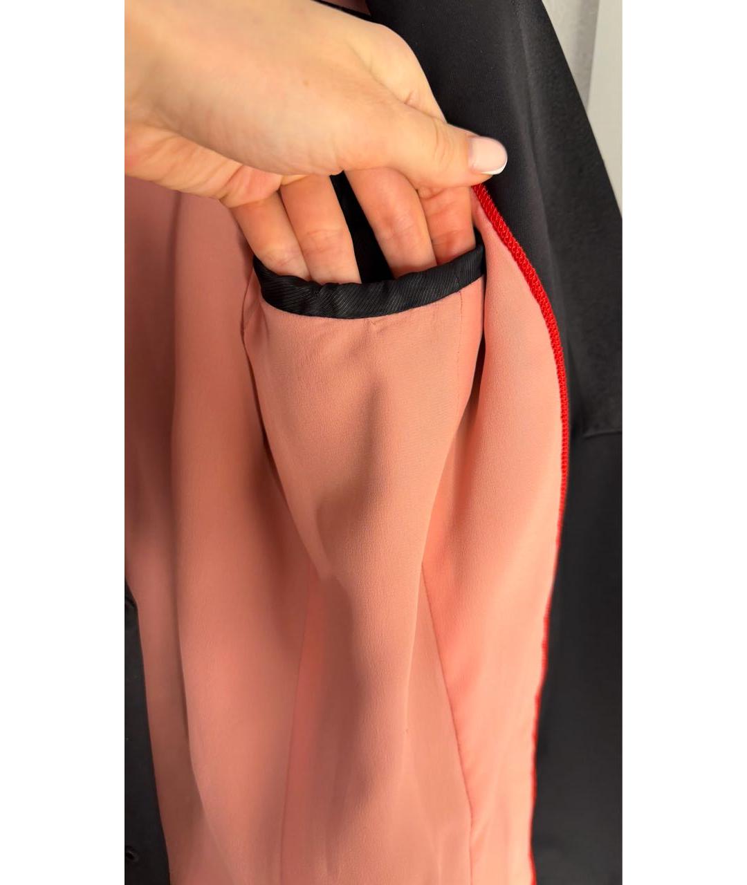 GUCCI Черный шелковый жакет/пиджак, фото 6