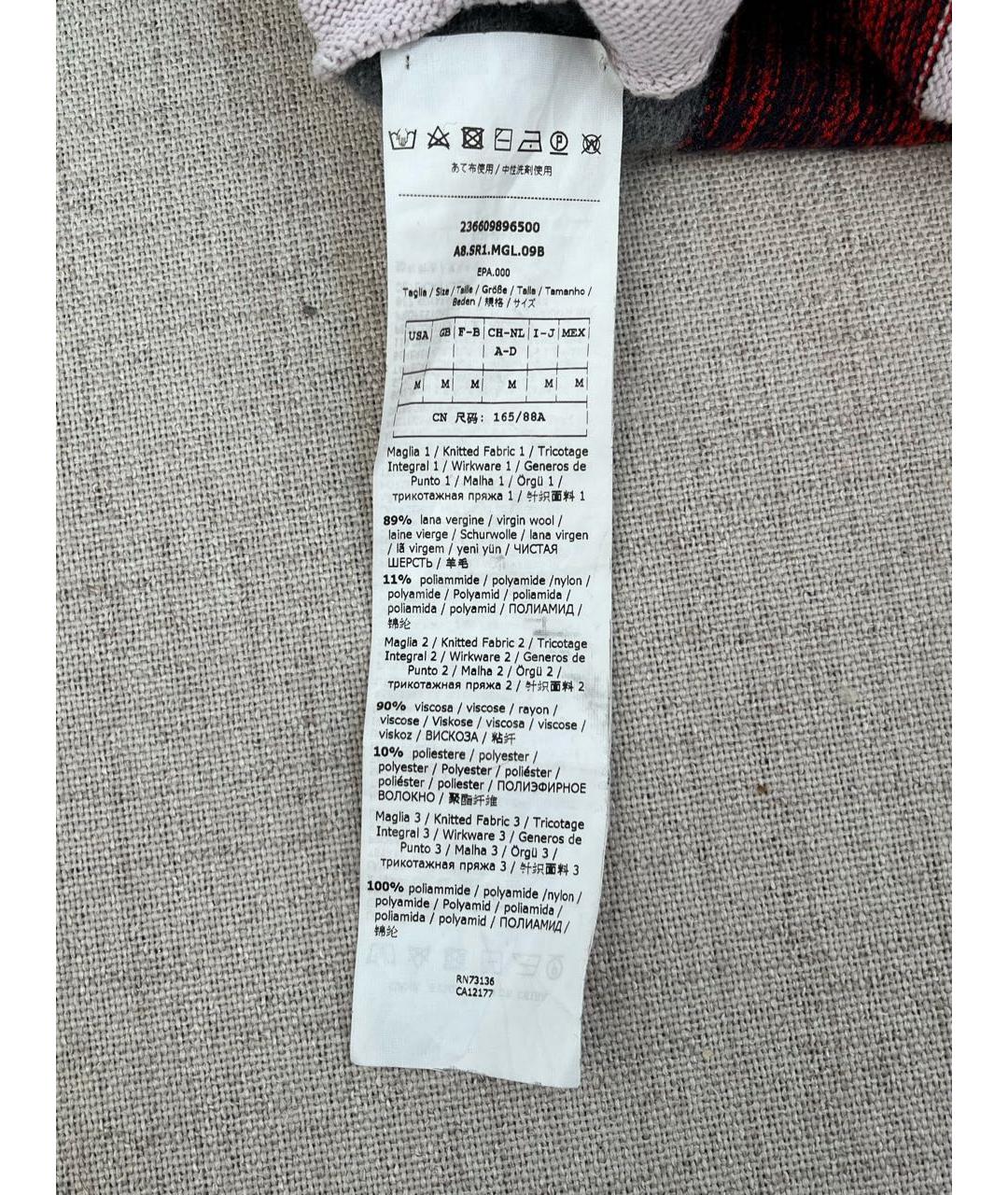 SPORTMAX Мульти шерстяной джемпер / свитер, фото 7