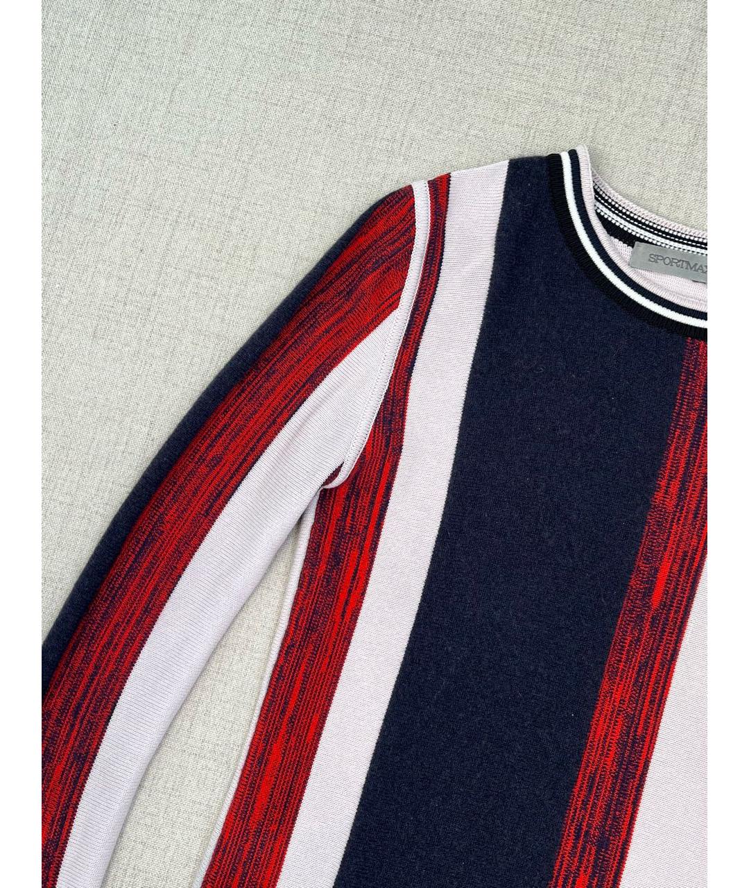 SPORTMAX Мульти шерстяной джемпер / свитер, фото 6