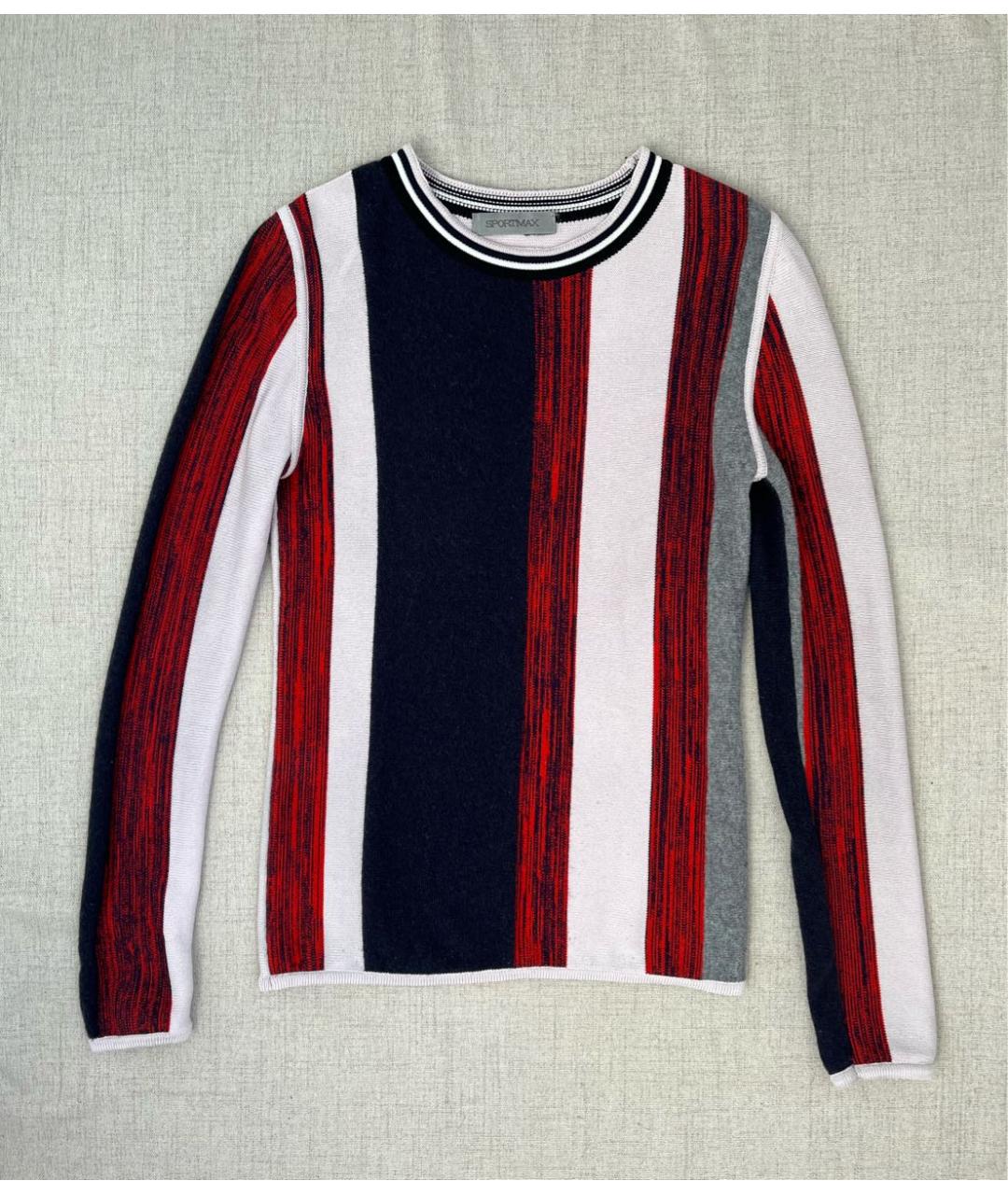 SPORTMAX Мульти шерстяной джемпер / свитер, фото 9