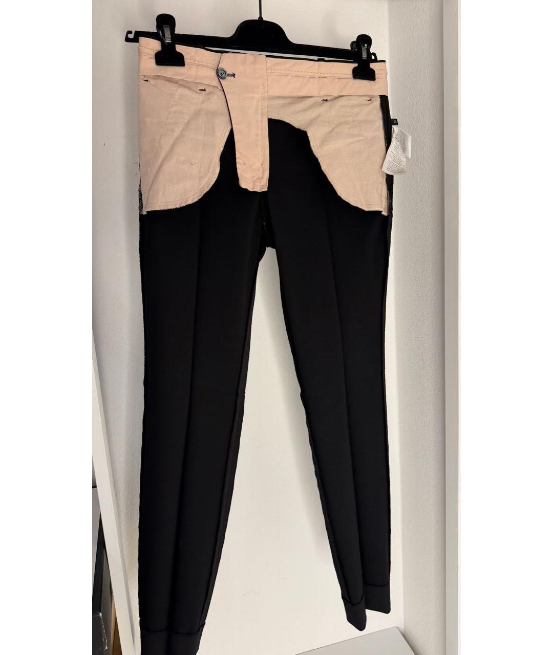 GUCCI Черные шерстяные брюки узкие, фото 4