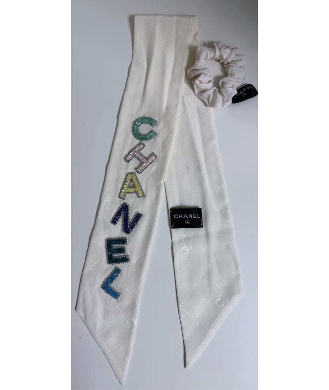 CHANEL Белая резинка, фото 7