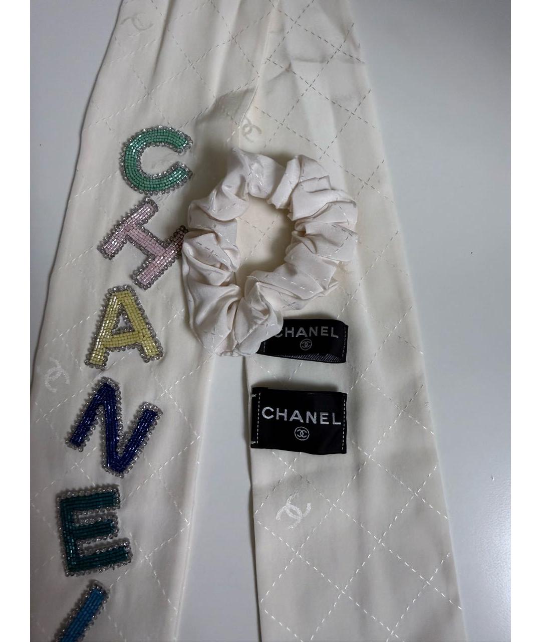 CHANEL Белая резинка, фото 4