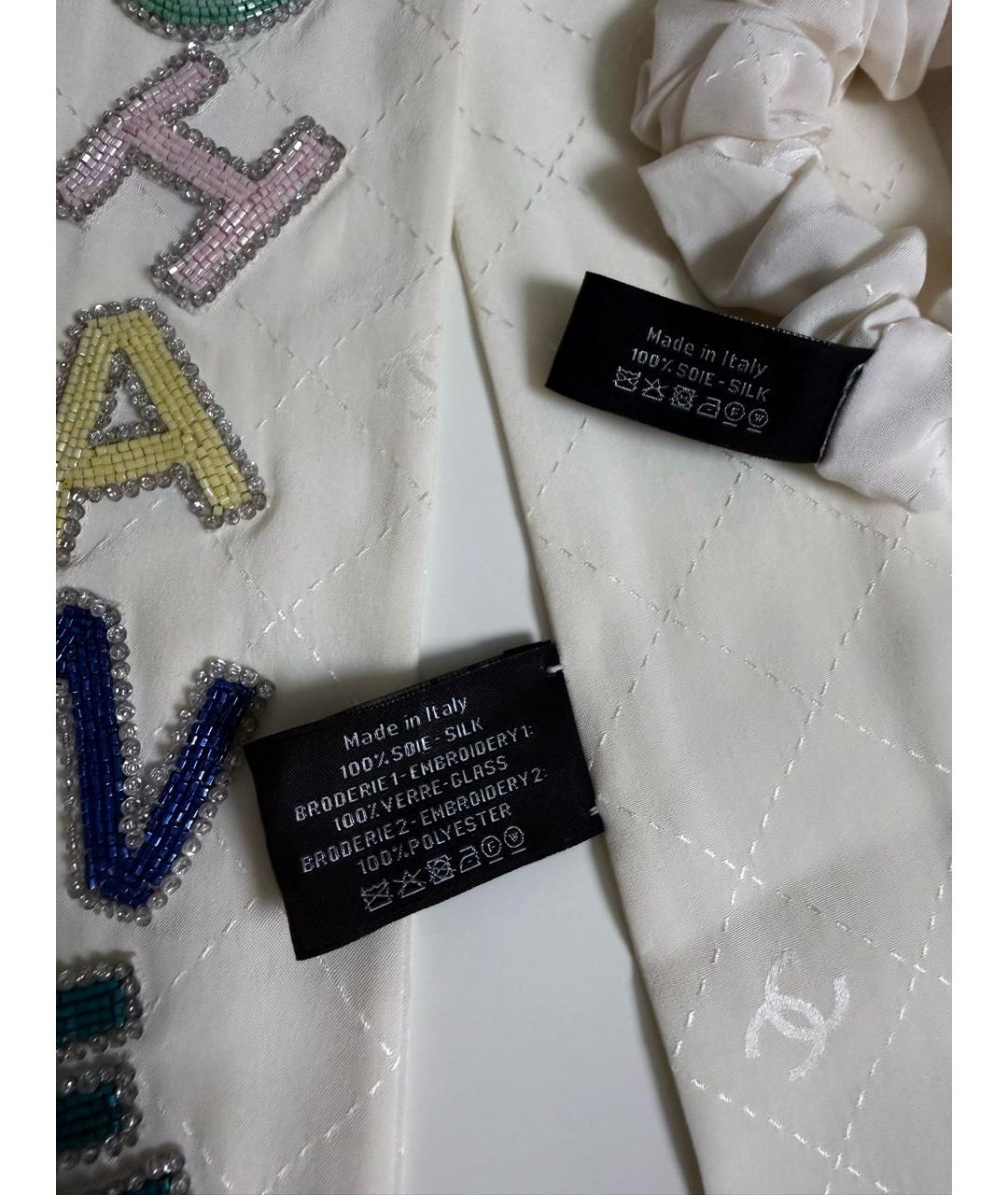 CHANEL Белая резинка, фото 5