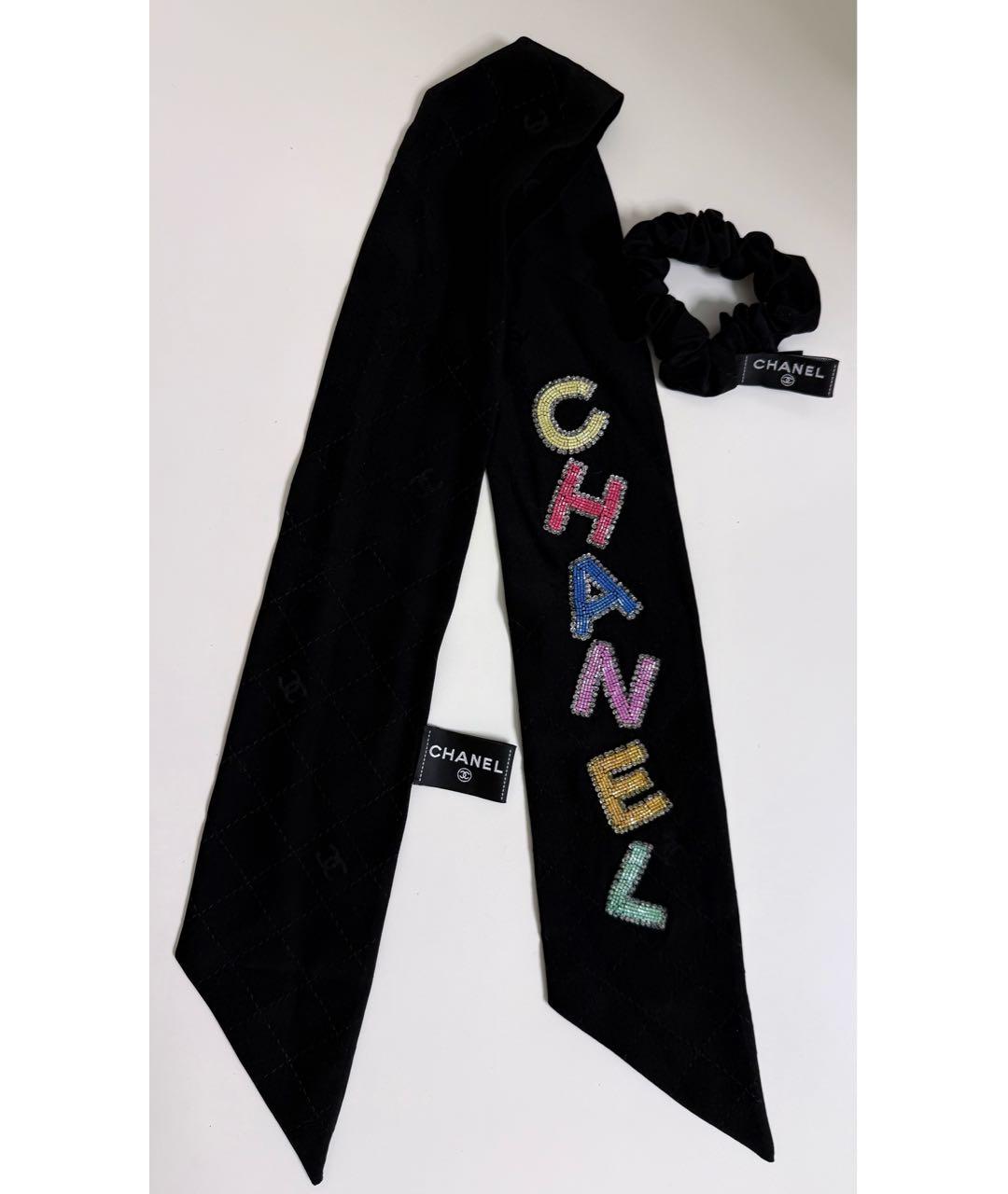 CHANEL Черная резинка, фото 8