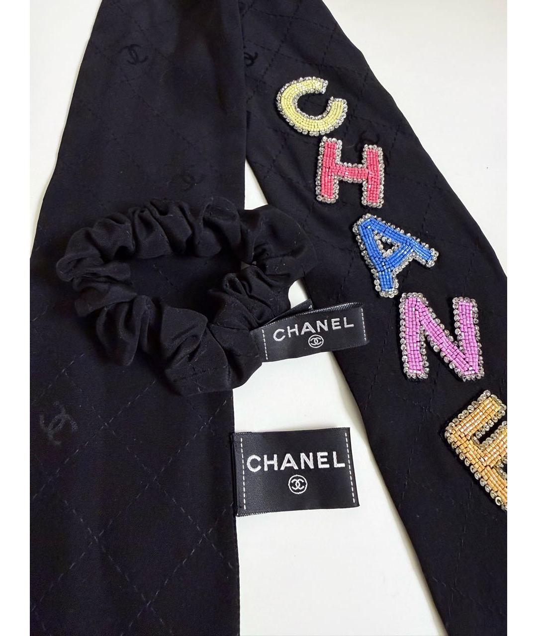 CHANEL Черная резинка, фото 3