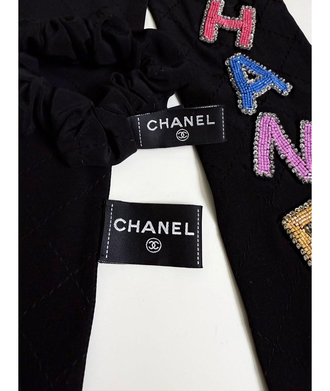 CHANEL Черная резинка, фото 2