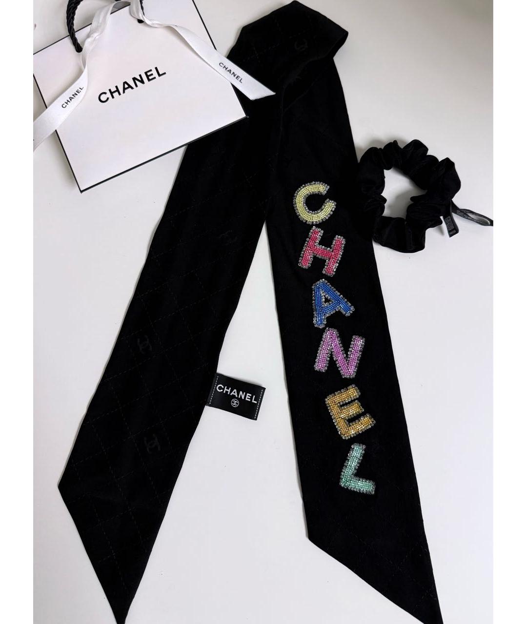 CHANEL Черная резинка, фото 7