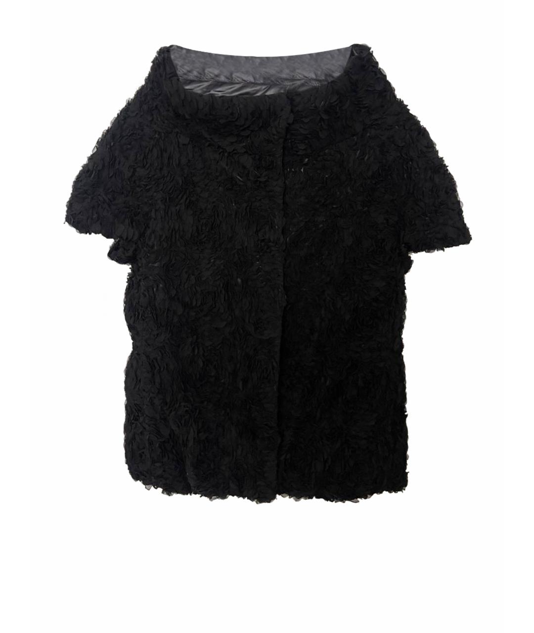 HERNO Черный полиамидовый жилет, фото 1