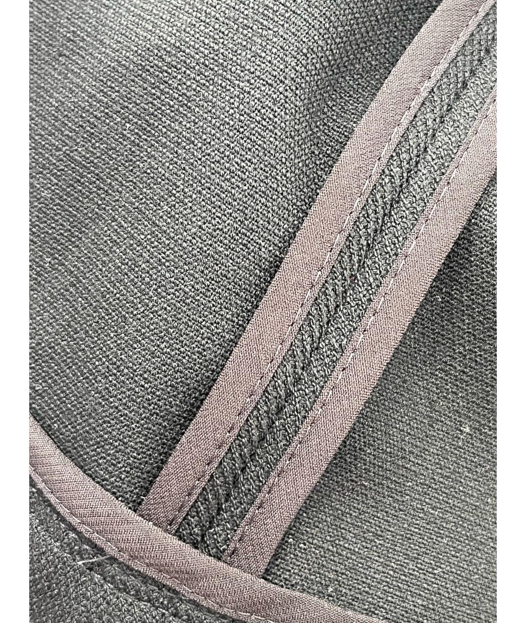 LONGCHAMP Черная вискозная куртка, фото 6