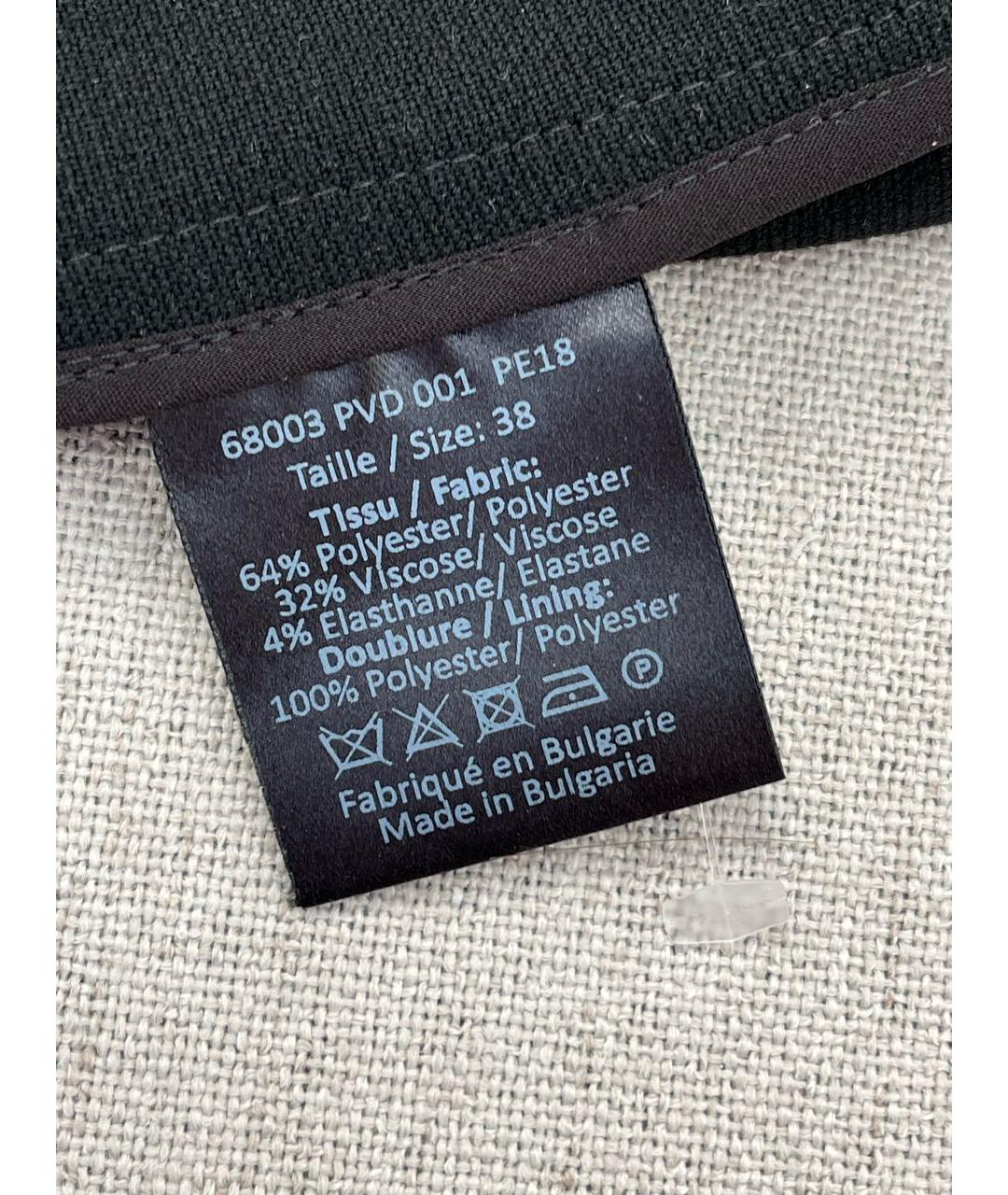 LONGCHAMP Черная вискозная куртка, фото 5