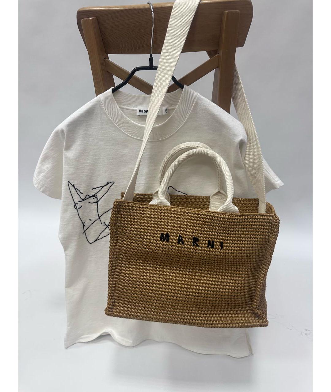 MARNI Бежевая сумка через плечо, фото 6