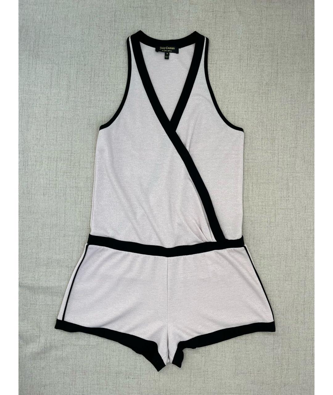 JUICY COUTURE Розовый полиэстеровый комбинезон, фото 8