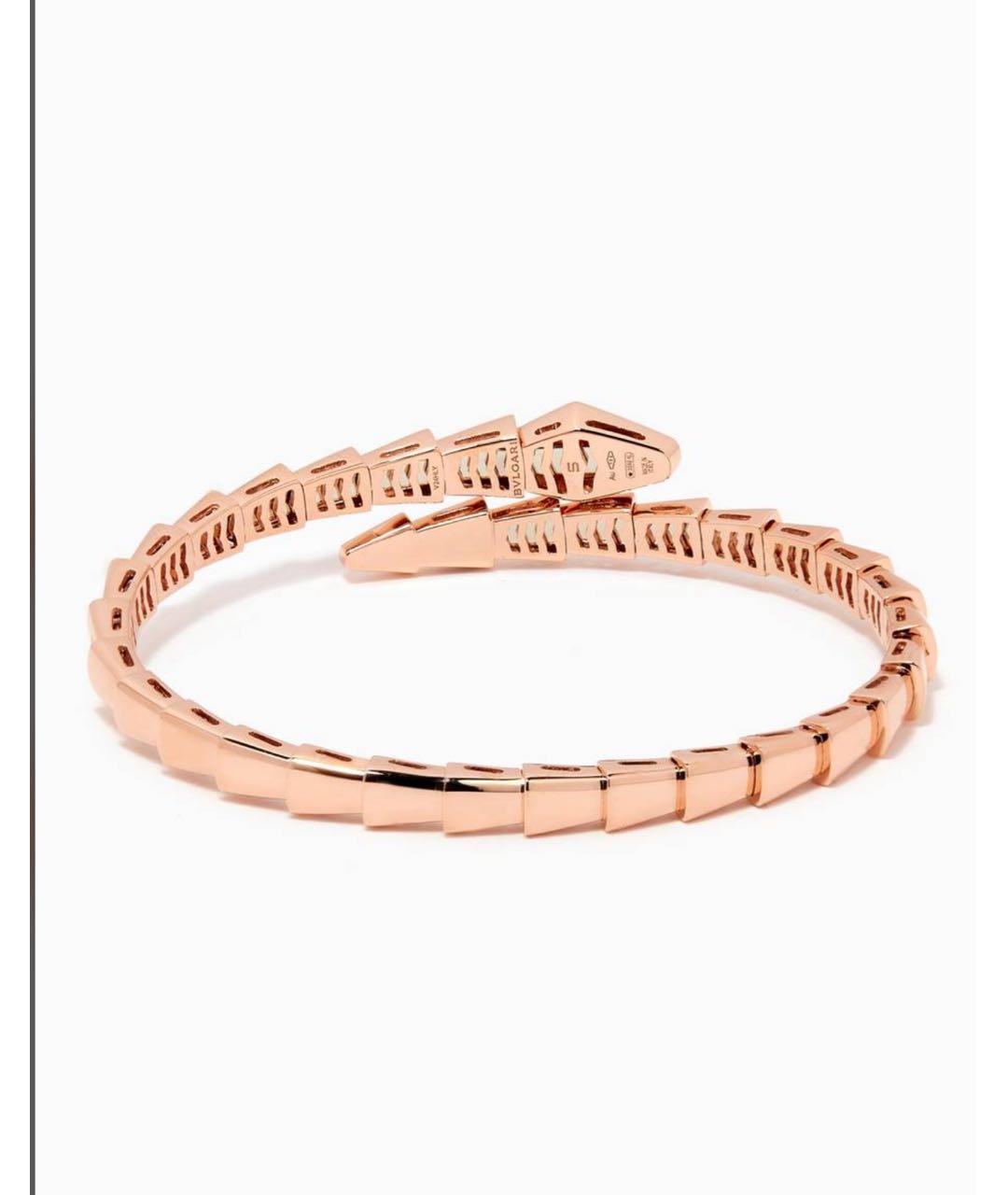 BVLGARI Золотой браслет из розового золота, фото 3