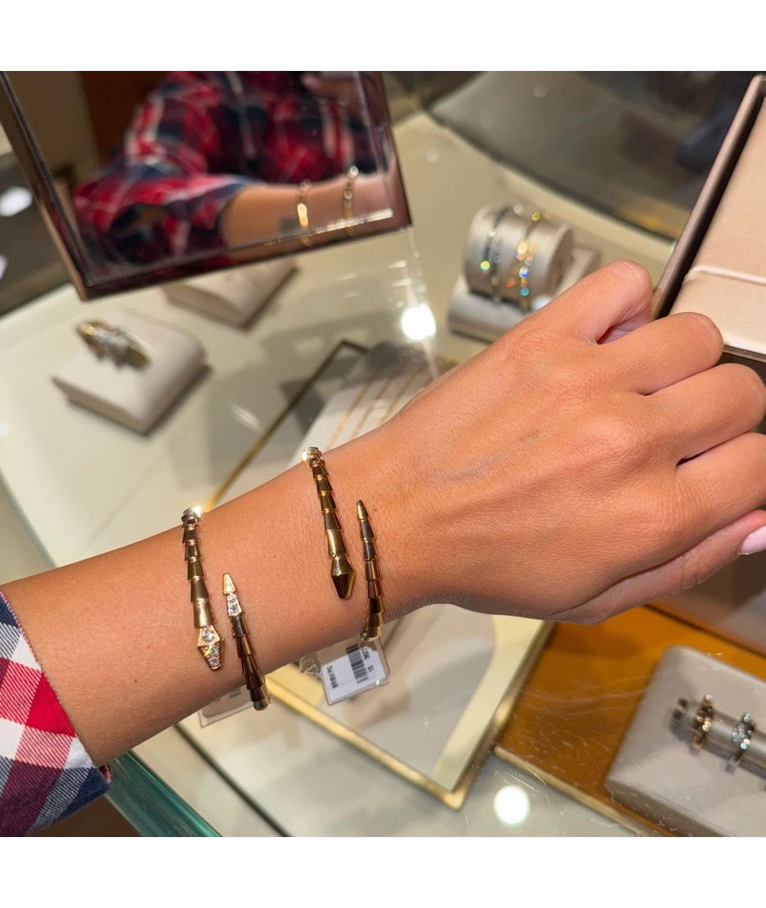 BVLGARI Золотой браслет из розового золота, фото 7