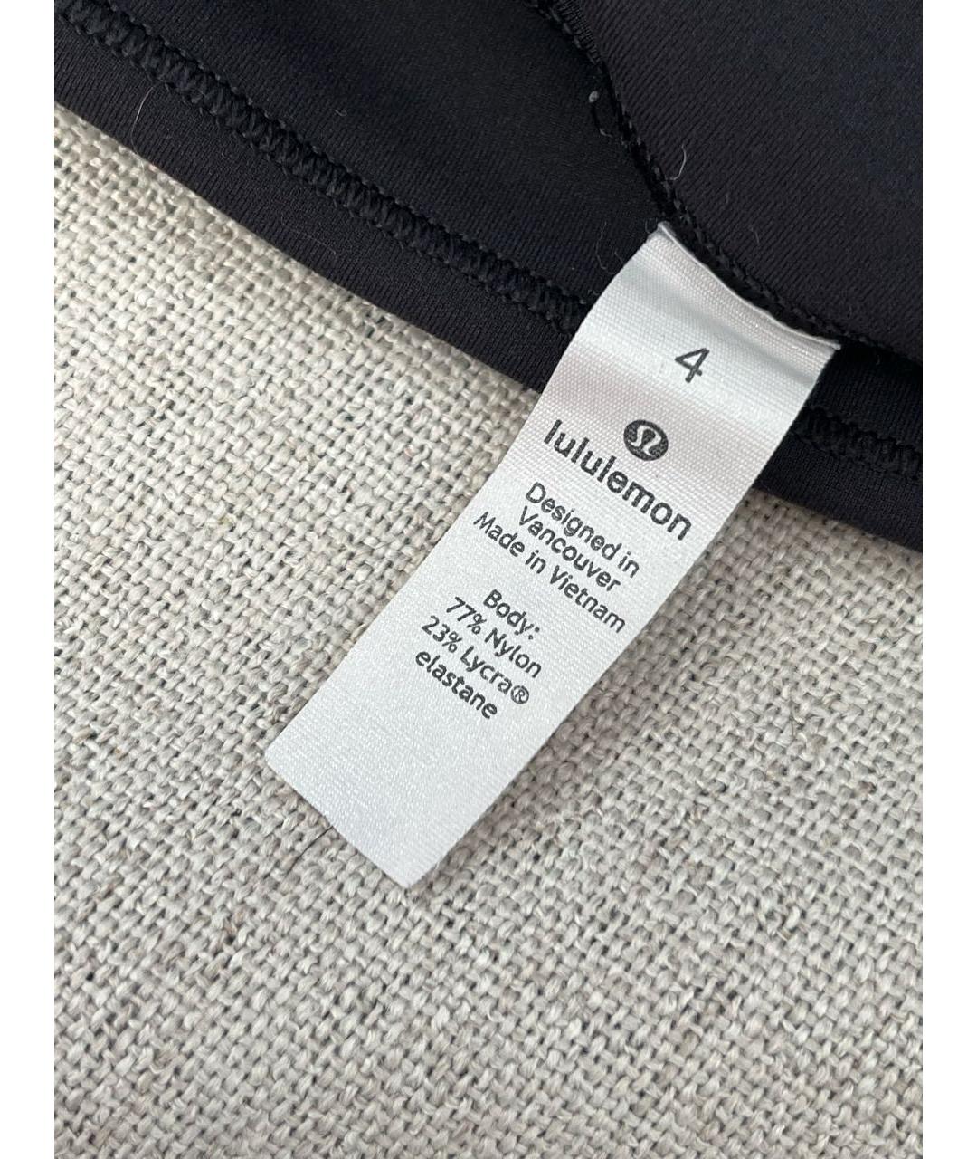 Lululemon Черные спортивные брюки и шорты, фото 4