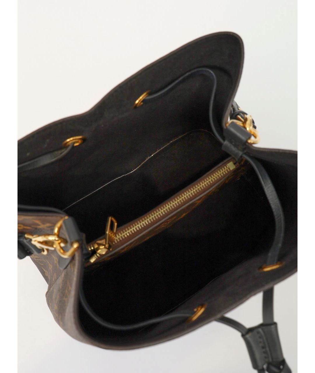 LOUIS VUITTON Коричневая сумка через плечо, фото 4