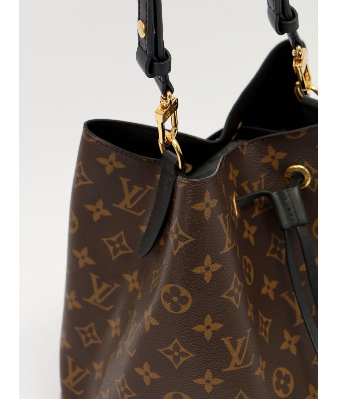 LOUIS VUITTON Коричневая сумка через плечо, фото 6