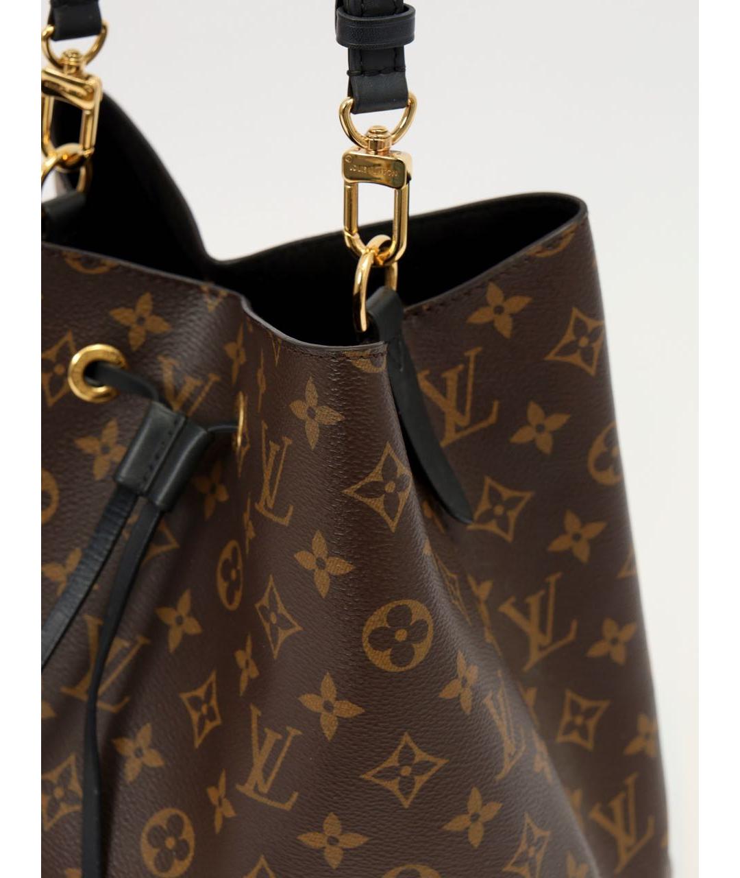 LOUIS VUITTON Коричневая сумка через плечо, фото 7