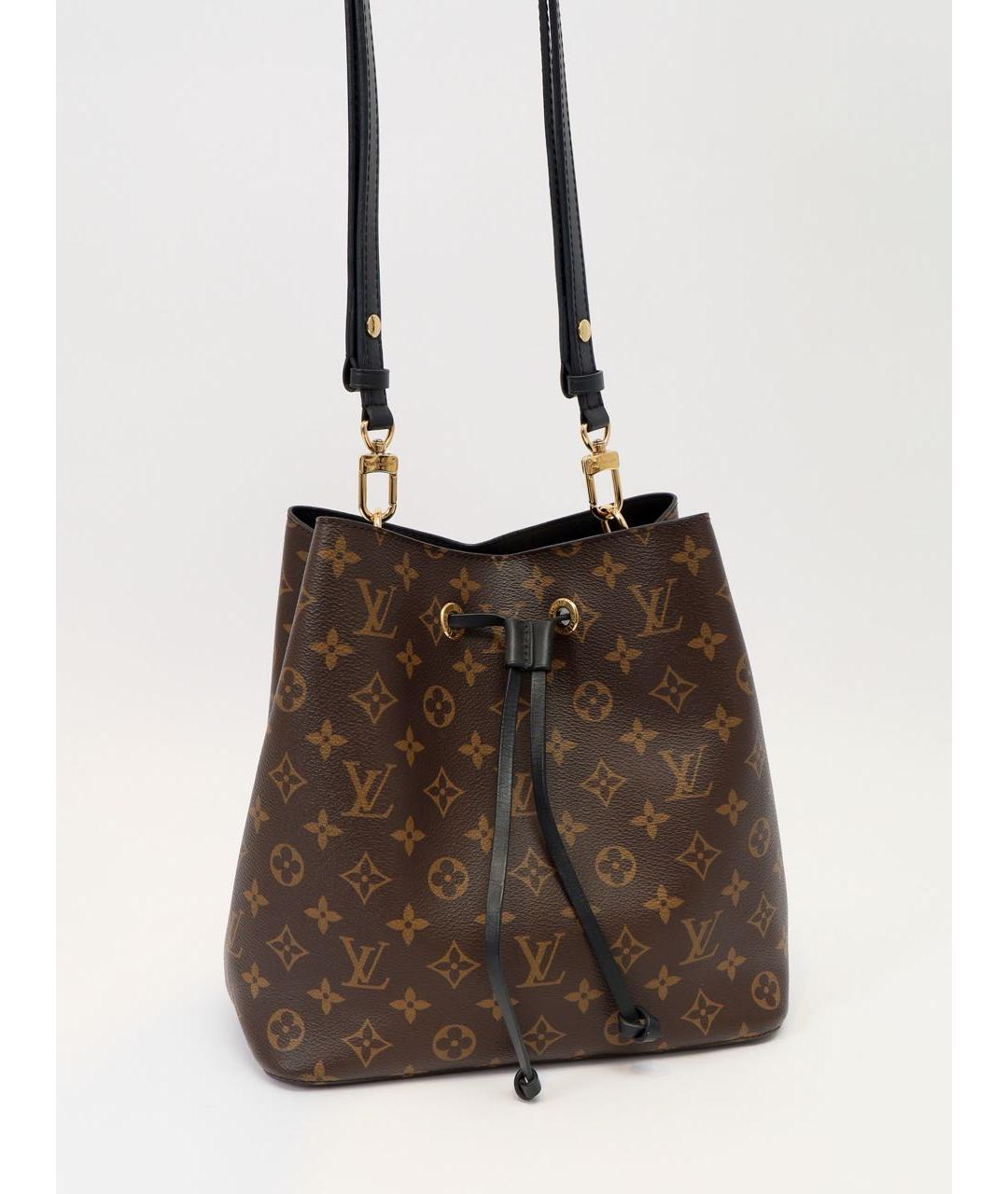 LOUIS VUITTON Коричневая сумка через плечо, фото 5