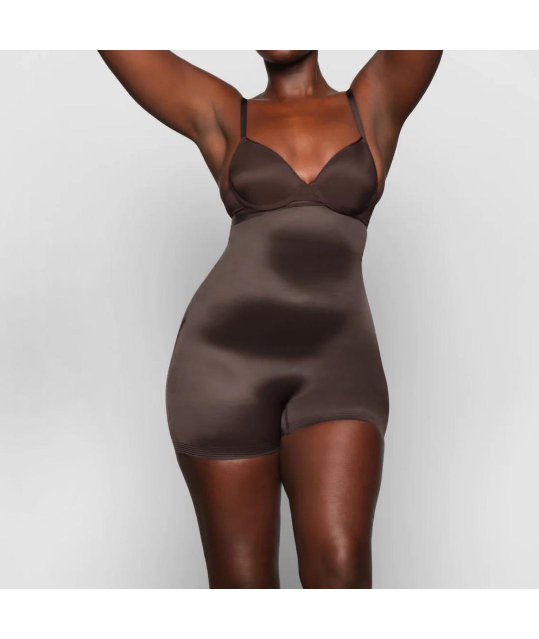 SKIMS Коричневые трусы, фото 2