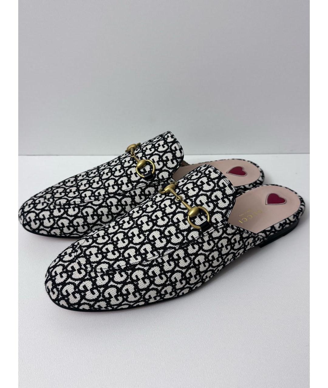 GUCCI Черные сабо, фото 2