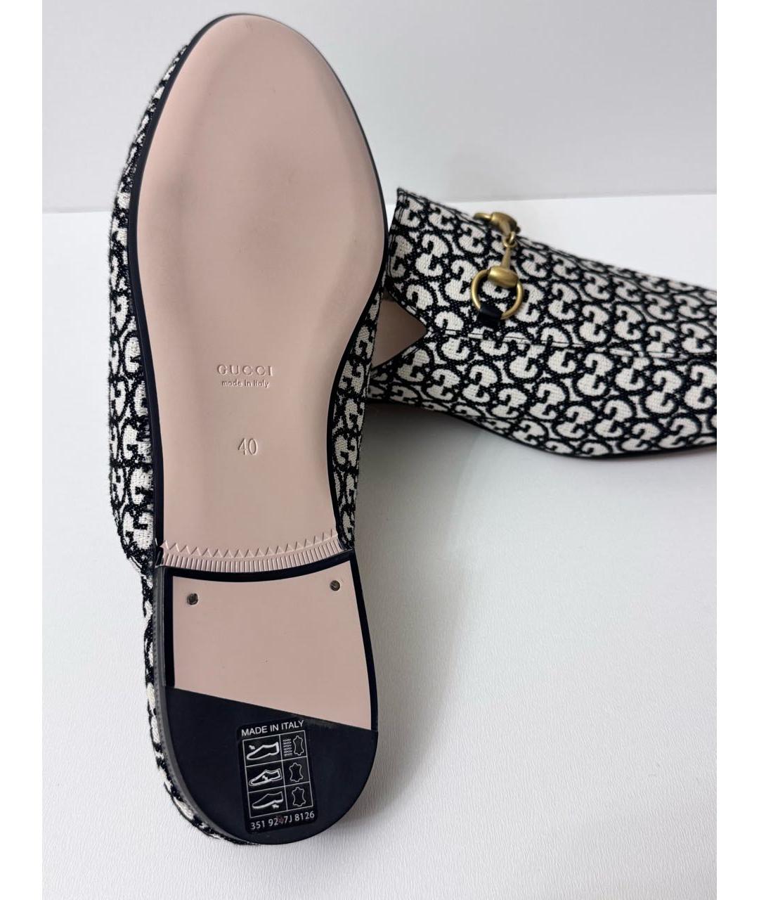 GUCCI Черные сабо, фото 4