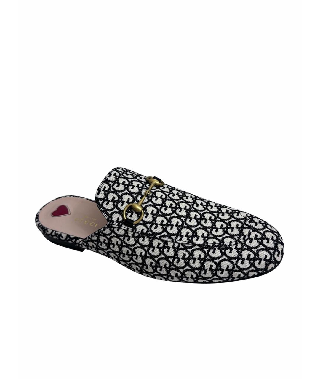 GUCCI Черные сабо, фото 1