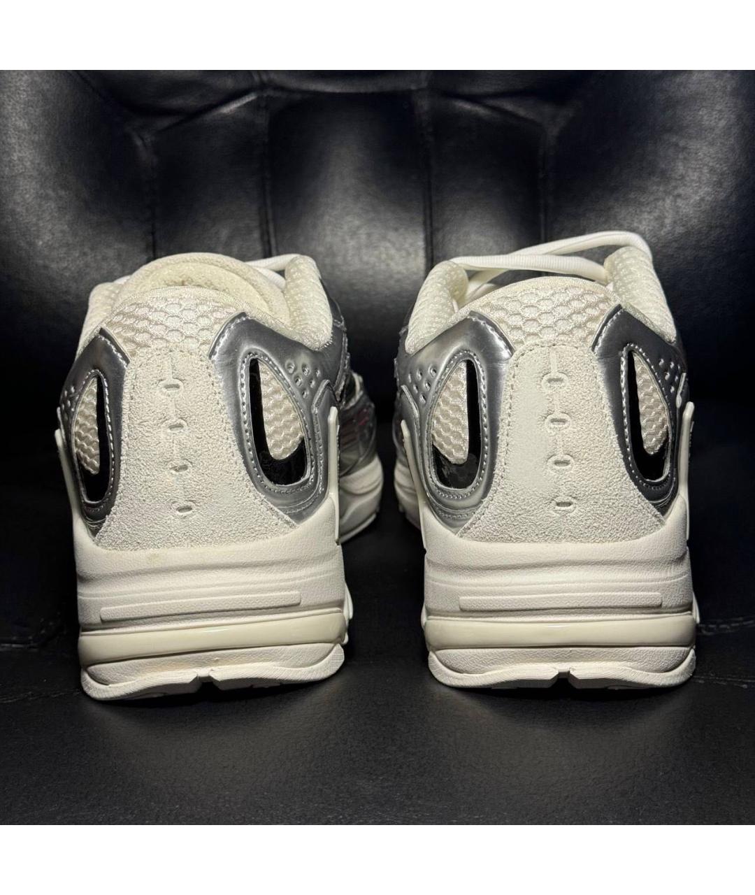 RAF SIMONS Серебряные текстильные низкие кроссовки / кеды, фото 2