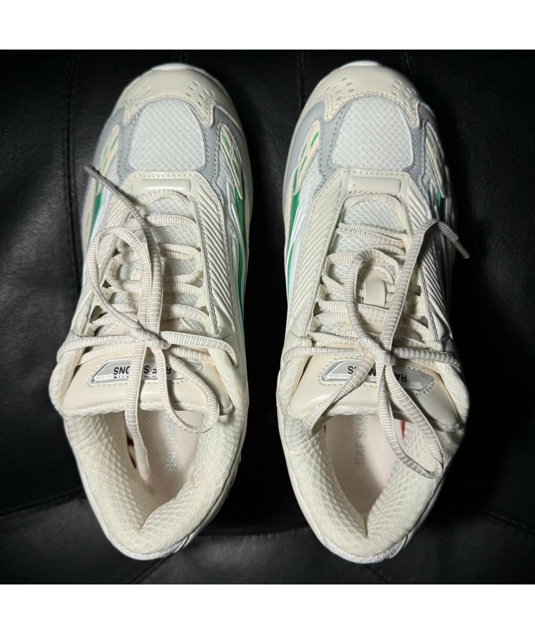 RAF SIMONS Бежевые текстильные кроссовки, фото 7