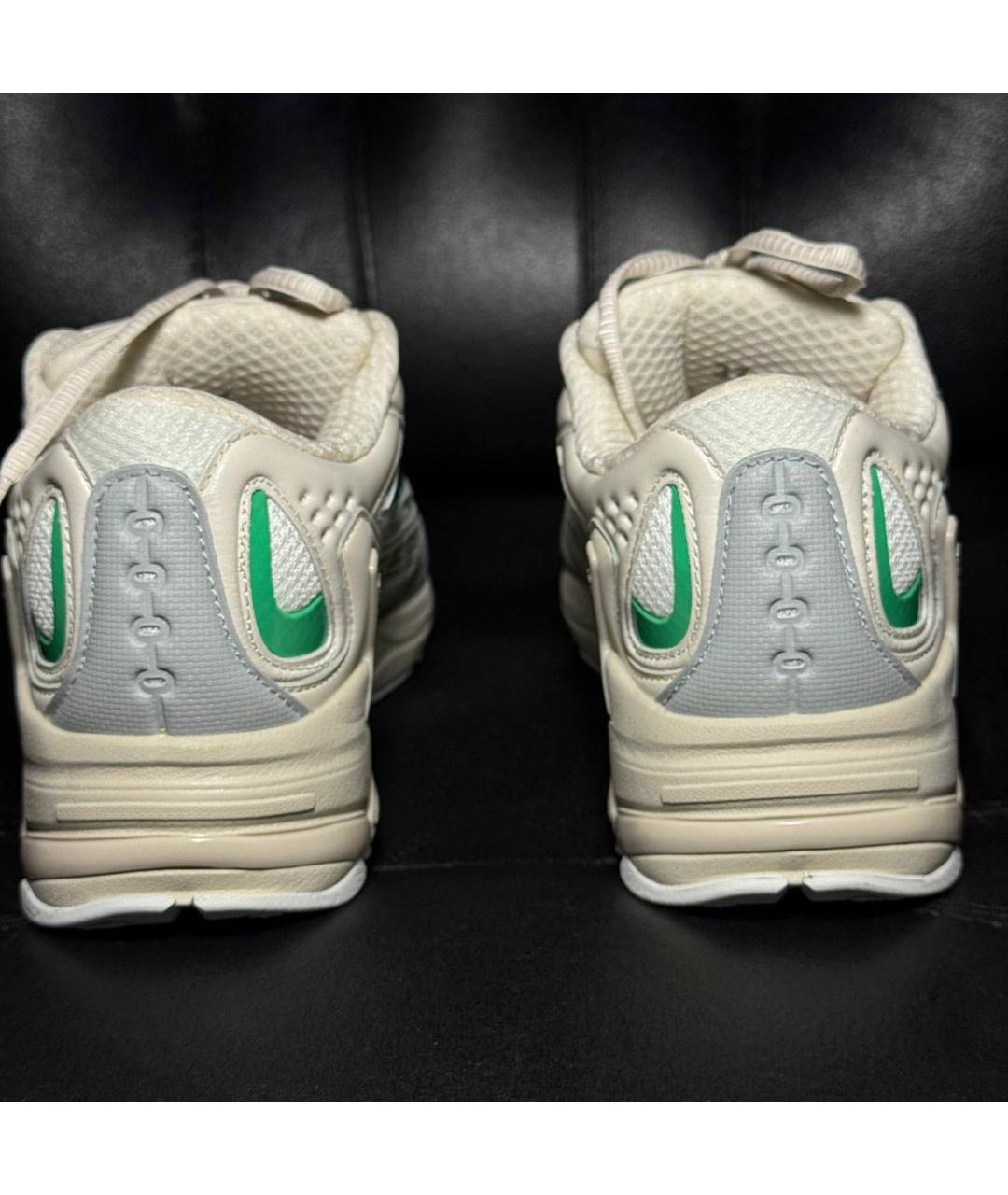 RAF SIMONS Бежевые текстильные кроссовки, фото 2