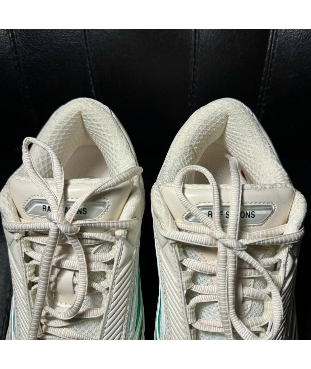 RAF SIMONS Бежевые текстильные кроссовки, фото 8