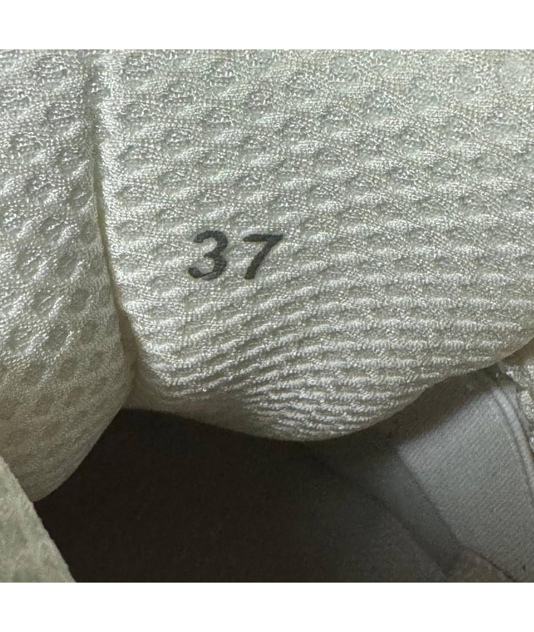 RAF SIMONS Бежевые текстильные кроссовки, фото 6