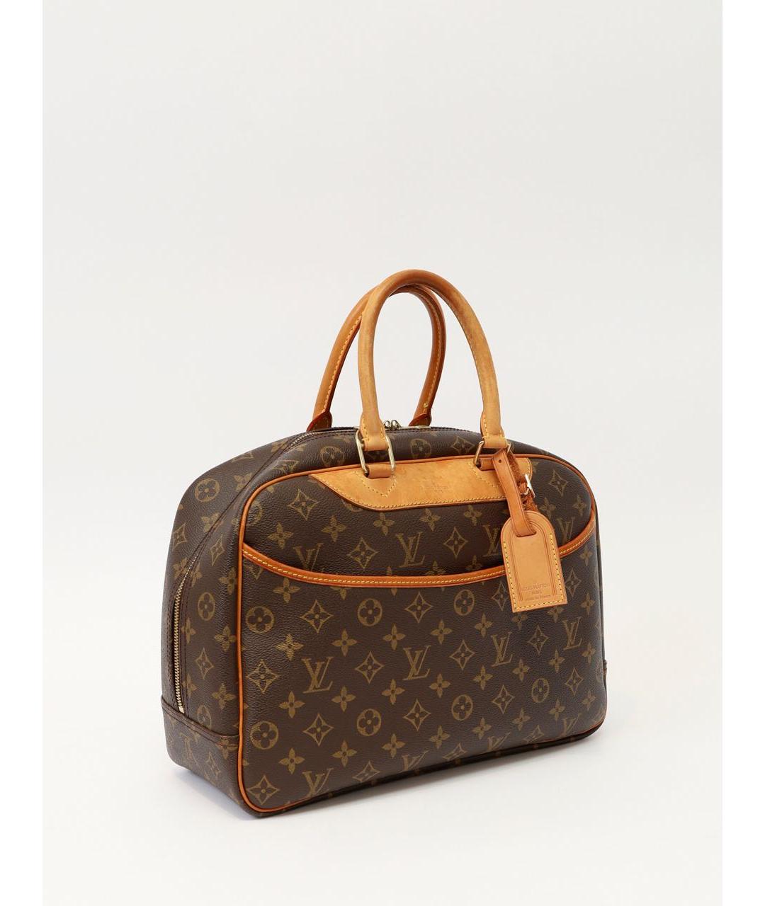 LOUIS VUITTON Коричневая сумка с короткими ручками, фото 2