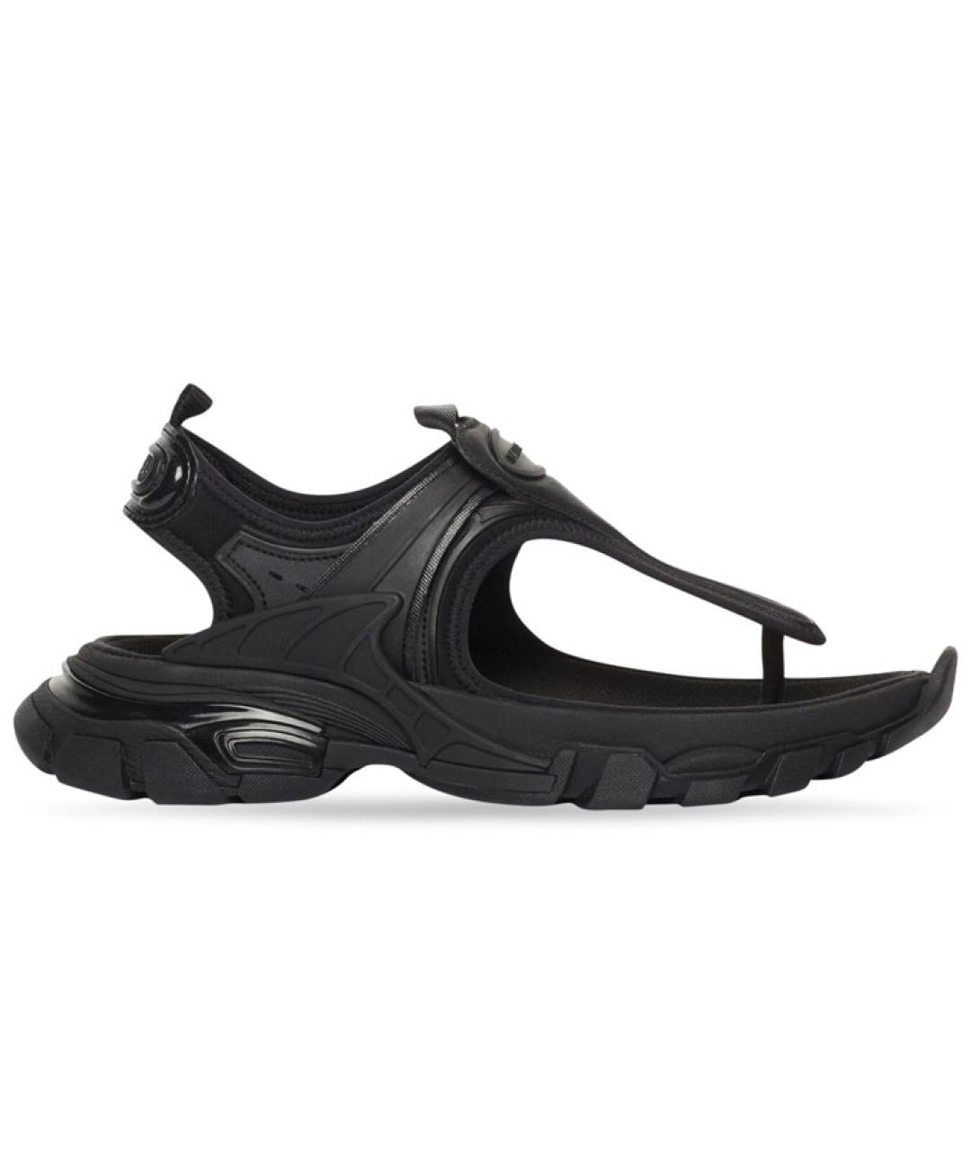 BALENCIAGA Черные сандалии, фото 1