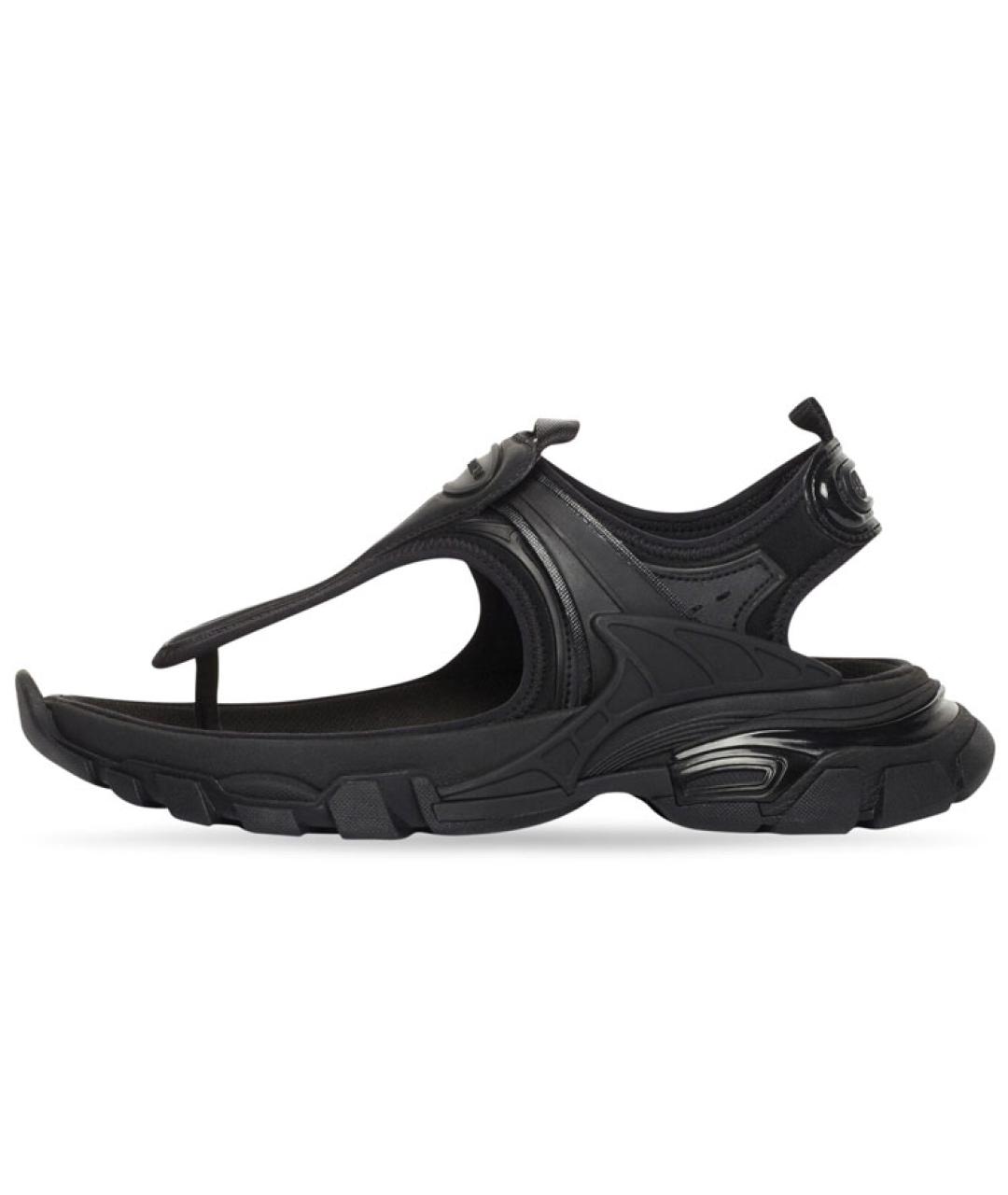 BALENCIAGA Черные сандалии, фото 2