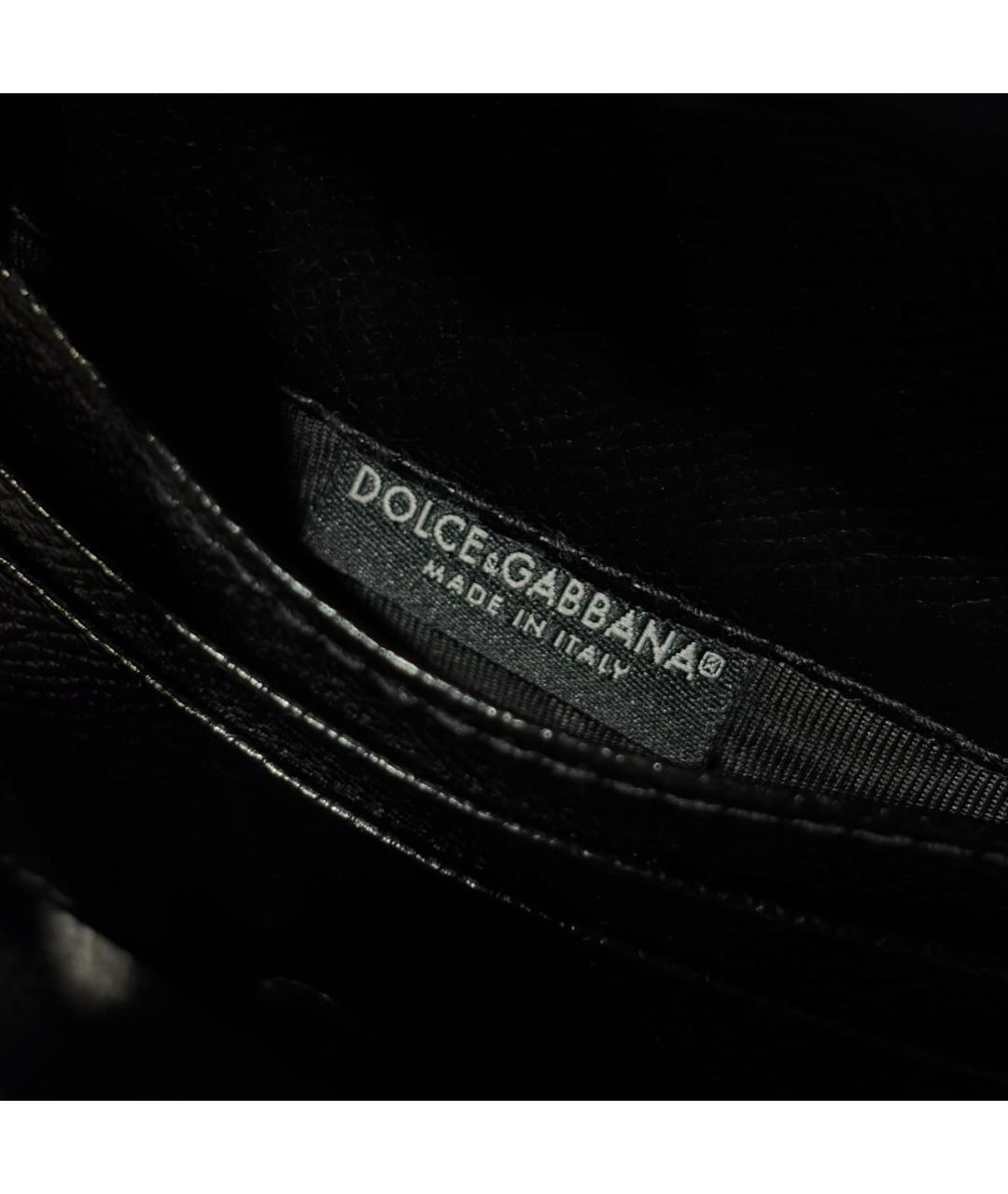 DOLCE&GABBANA Зеленый кожаный кардхолдер, фото 8