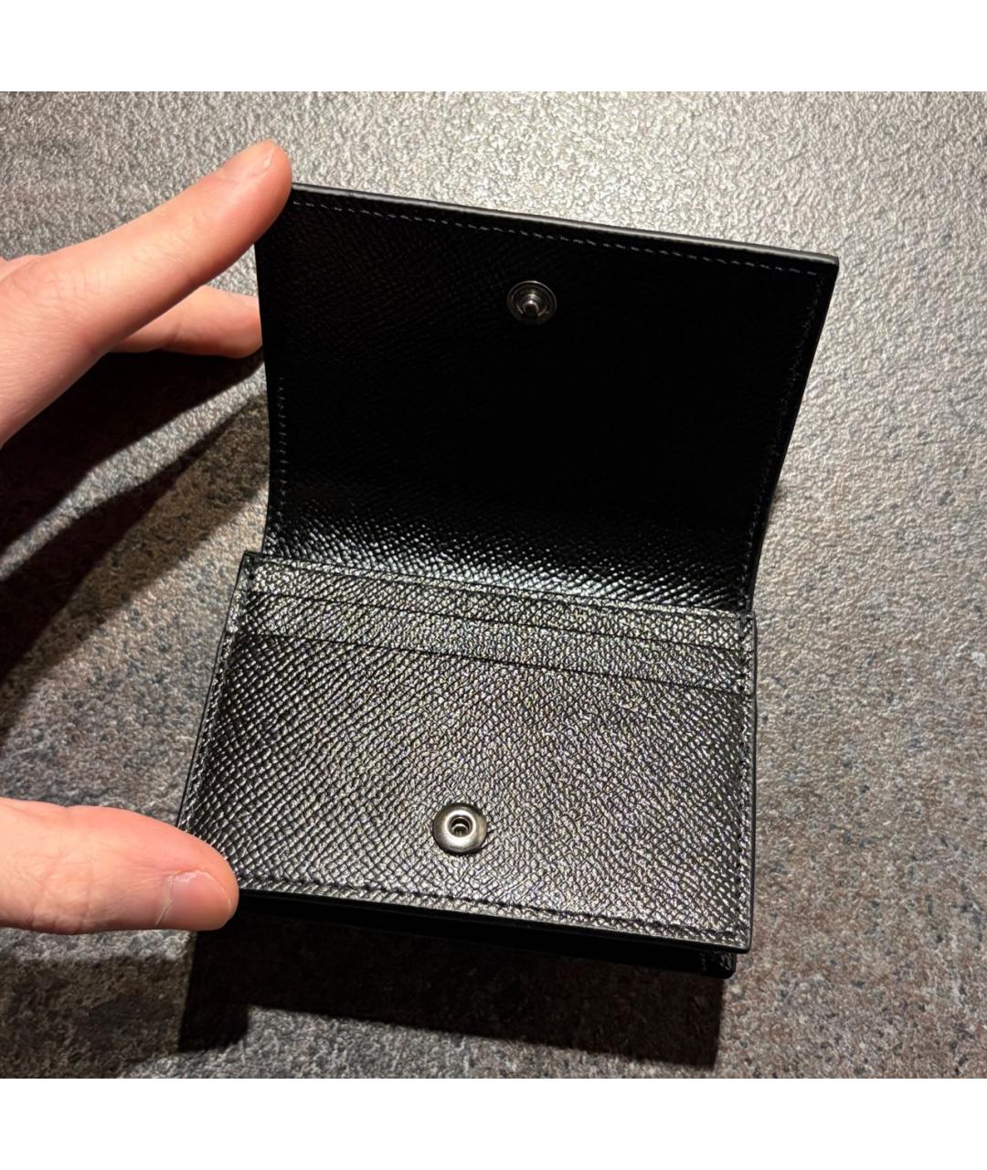 DOLCE&GABBANA Зеленый кожаный кардхолдер, фото 7